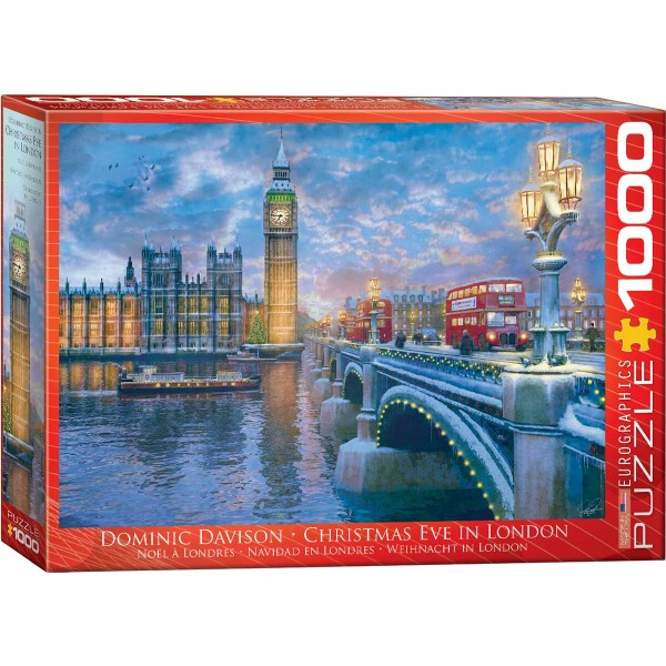 Boże Narodzenie w Londynie (1000el.) - Sklep Art Puzzle